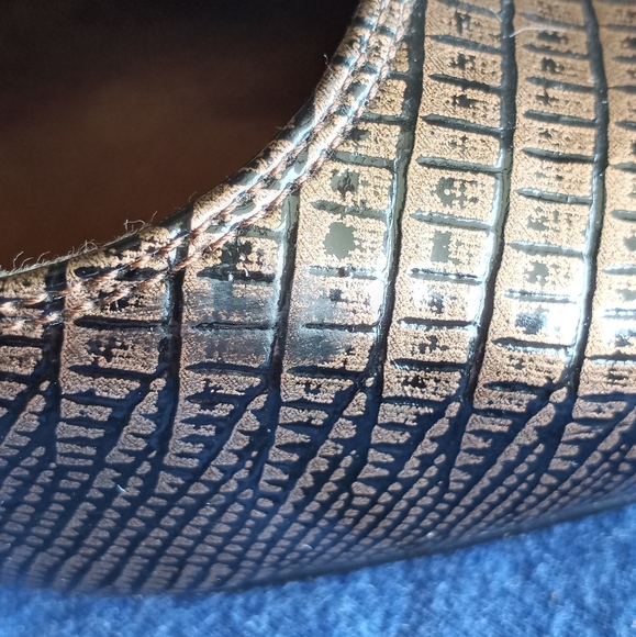 J.RENEE vintage "Bev" style strappy wedge size 10M. - Picture 8 of 13